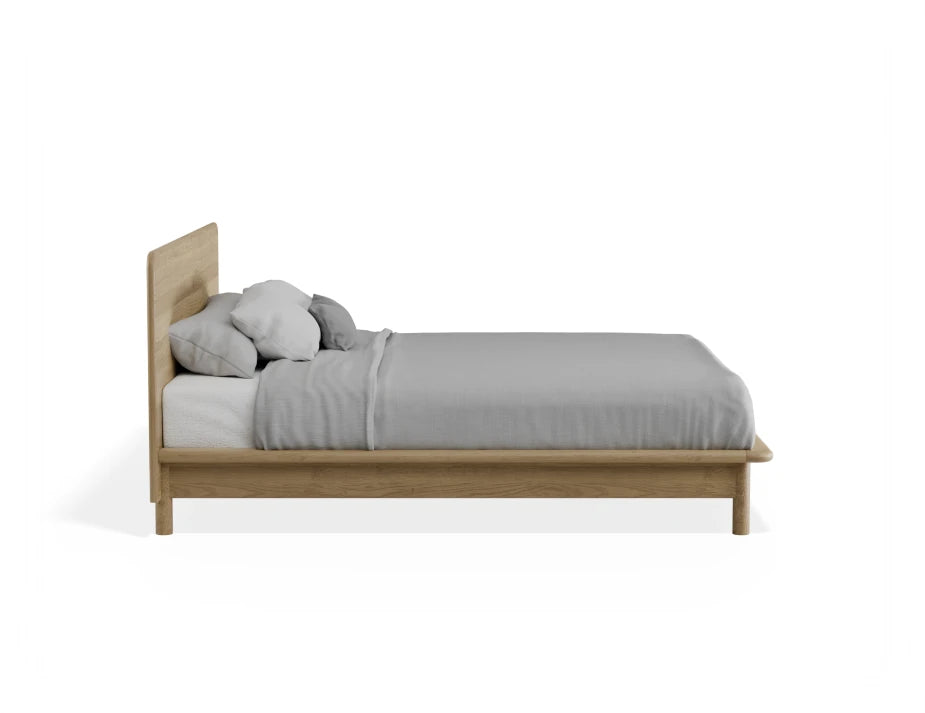 Nordica Bed Frame - Solid Oak