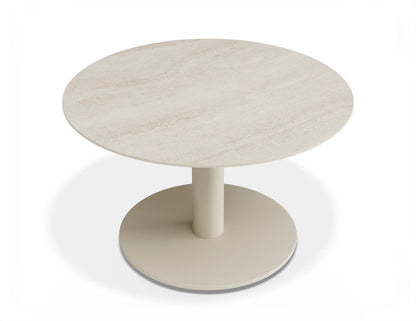 Loma Coffee Table Latte 70cm - Outdoor - Dune Ceramic Top