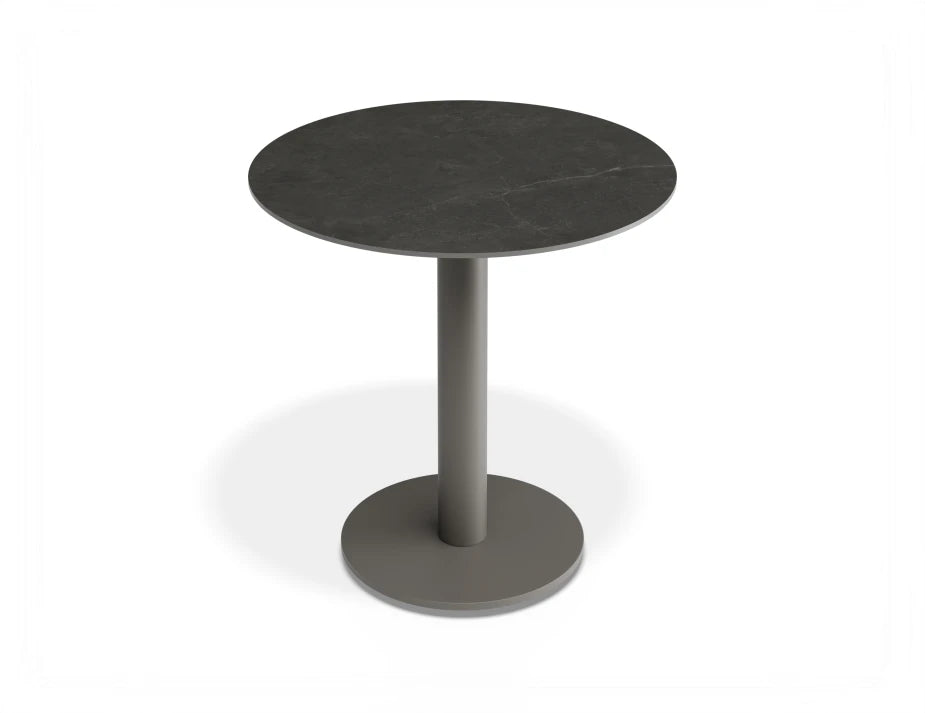 Loma Side Table Charcoal - Outdoor - Basalt Ceramic Top