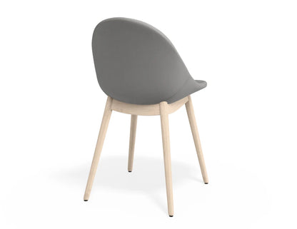 Pebble Fabric Light Grey Upholstered Chair