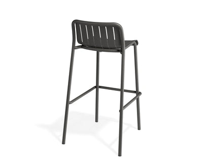 Roku Bar Stool - Outdoor - Charcoal