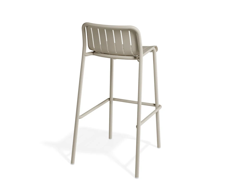 Roku Bar Stool - Outdoor - Latte