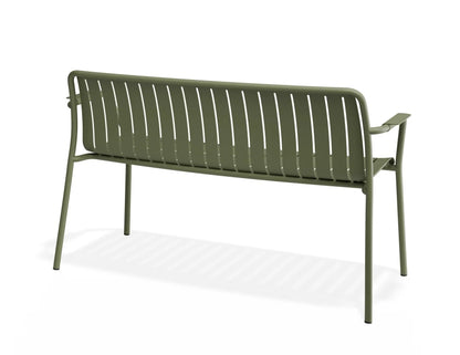 Roku Garden Bench 125cm - Outdoor - Eucalyptus Green