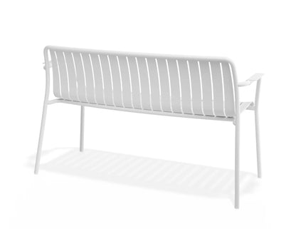 Roku Garden Bench 125cm - Outdoor - White