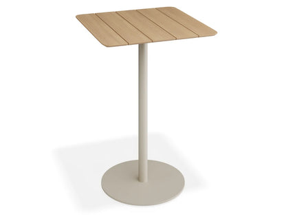 Roku High Bar Teak Table - Outdoor - Latte