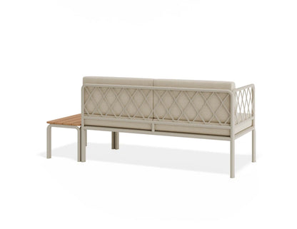 Seville Config E - 2 Seater Sofa - Latte - Outdoor