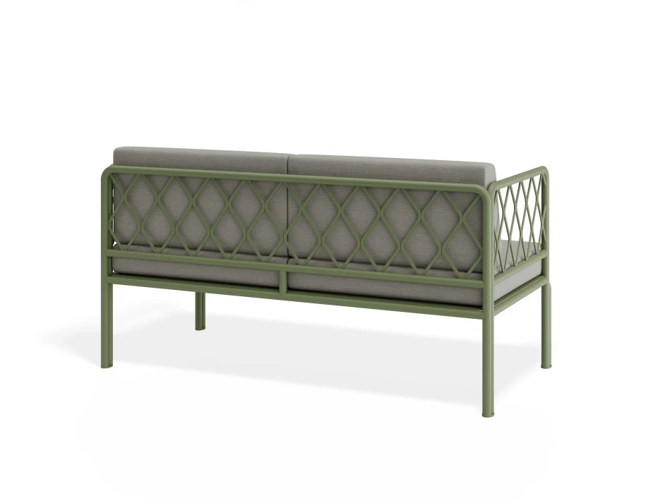 Seville 2 Seater Sofa - Eucalyptus Green - Outdoor