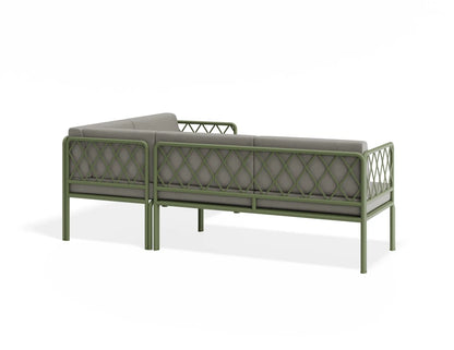 Seville Config B Corner Sofa - Eucalyptus Green - Outdoor