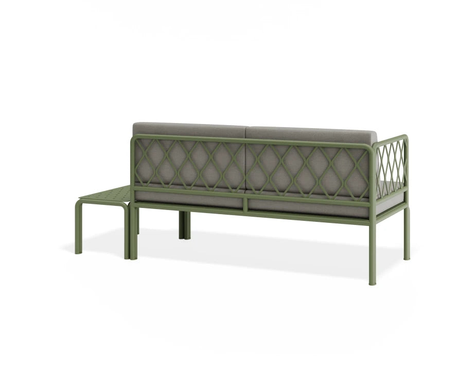 Seville Config E - 2 Seater Sofa - Eucalyptus Green - Outdoor