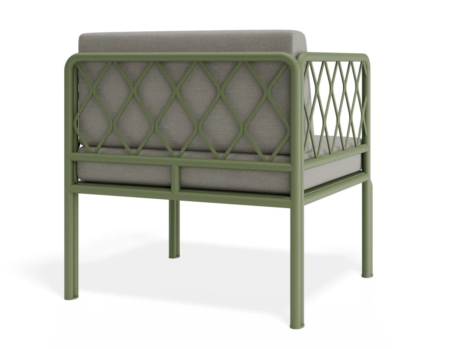 Seville Lounge Chair - Eucalyptus Green - Outdoor