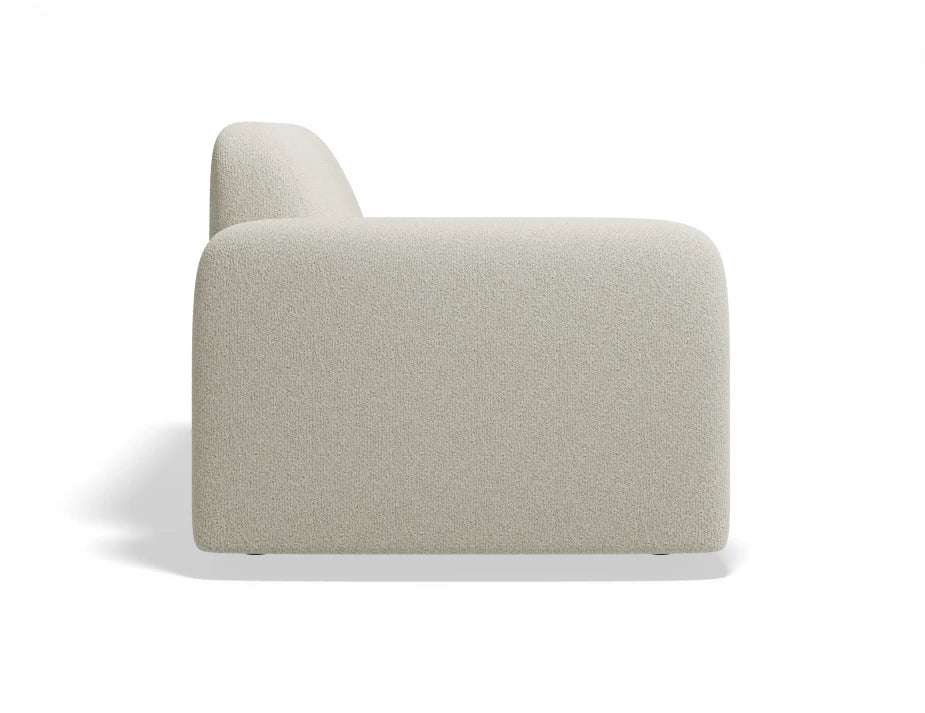Atticus Modular Sofa Section - Left Arm - Ivory Cream