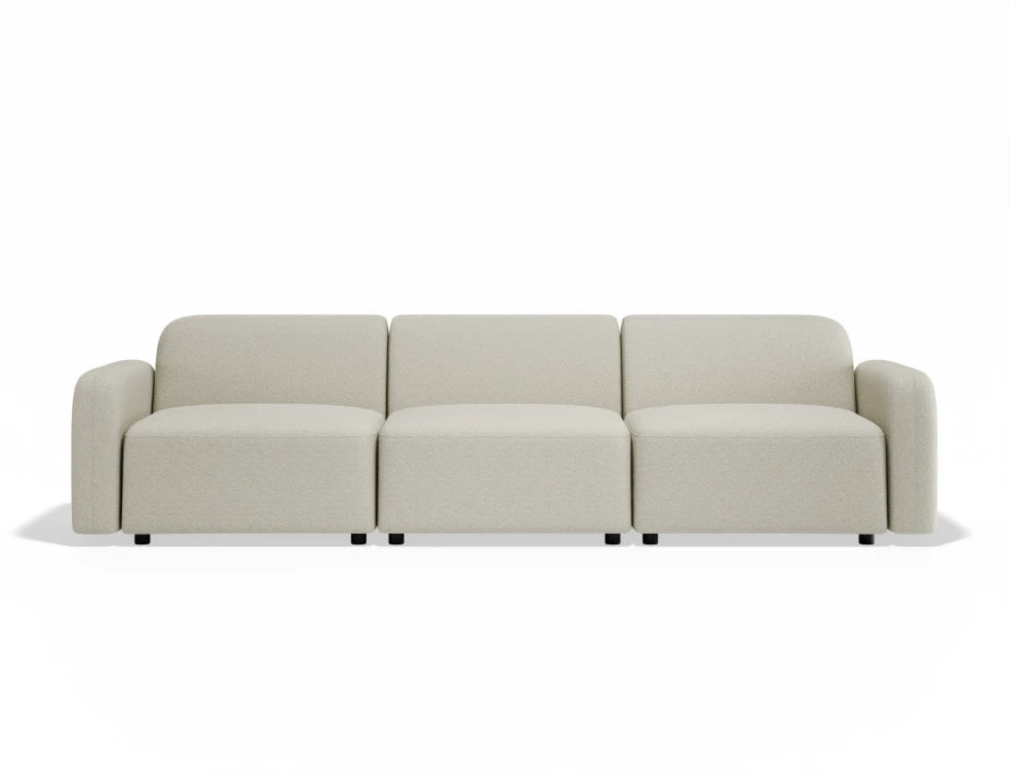 Atticus Modular Sofa - 3 Seater - Ivory Cream