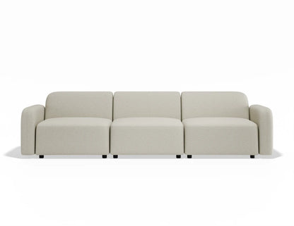 Atticus Modular Sofa - 3 Seater - Ivory Cream