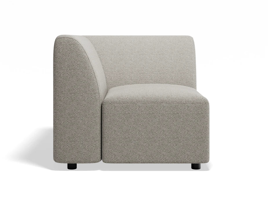 Atticus Modular Sofa Section - Corner - Oyster Grey