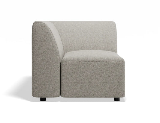 Atticus Modular Sofa Section - Corner - Oyster Grey