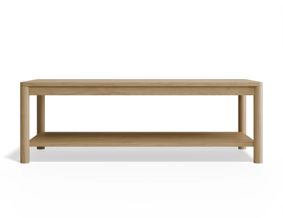 Nordica Coffee Table - Rectangle- Solid Oak - 120cm