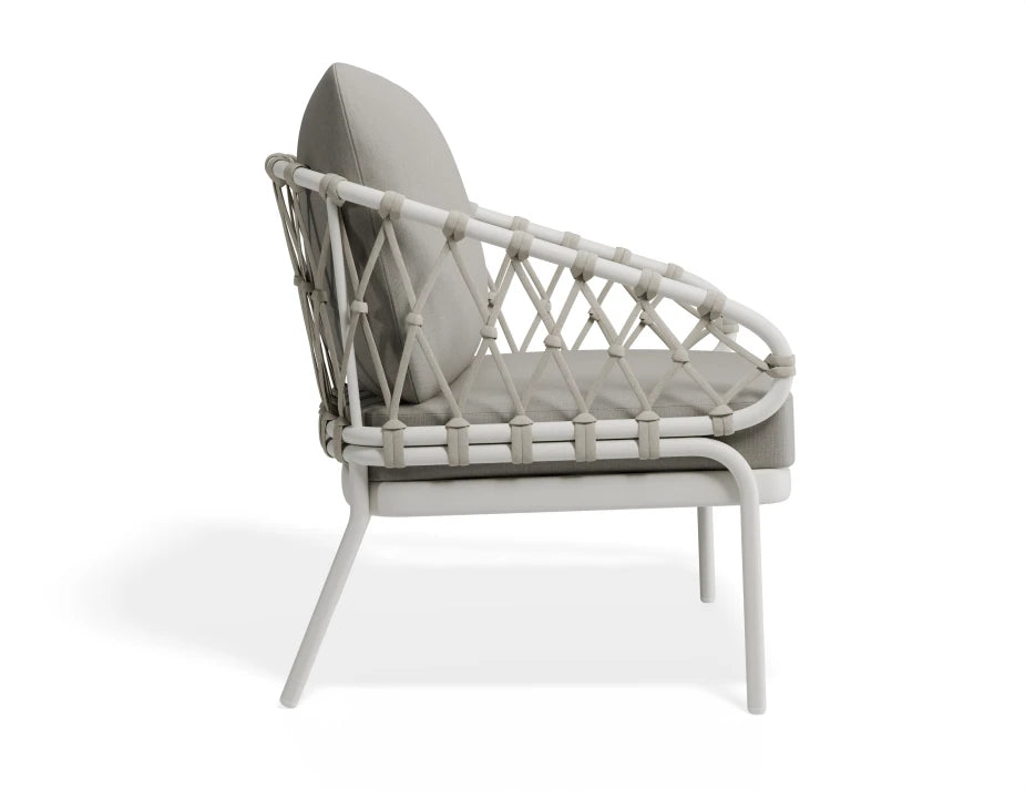 Kara Lounge Chair - Outdoor - Single - White