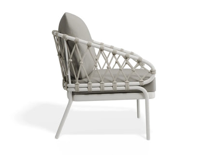 Kara Lounge Chair - Outdoor - Single - White