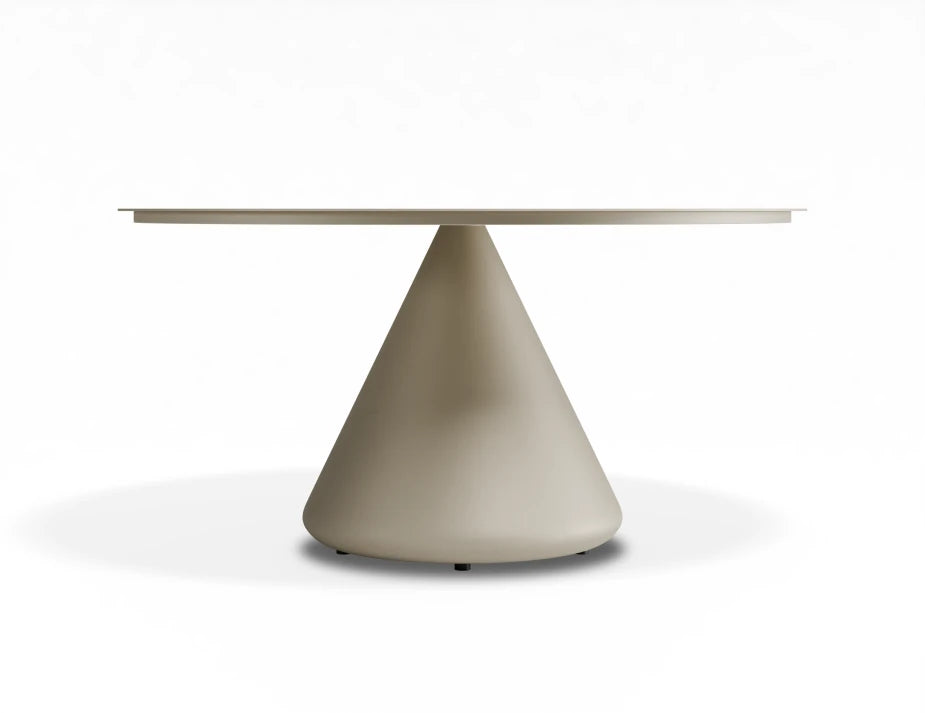Kora Coffee Table 90cm Dia - Outdoor - Latte