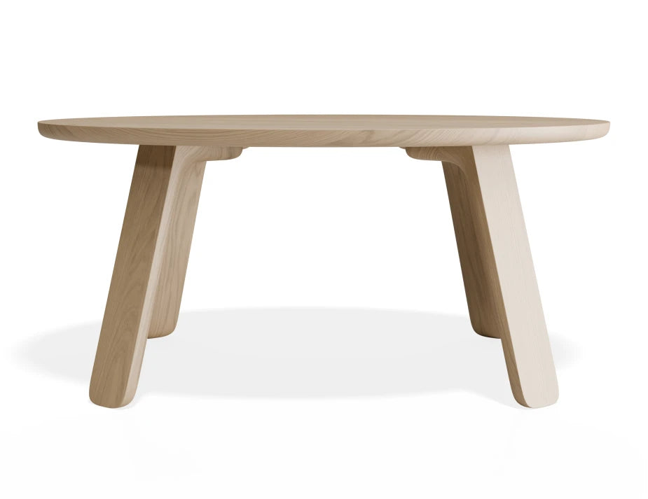 Mateo Coffee Table - Round - Natural Ash - 90cm