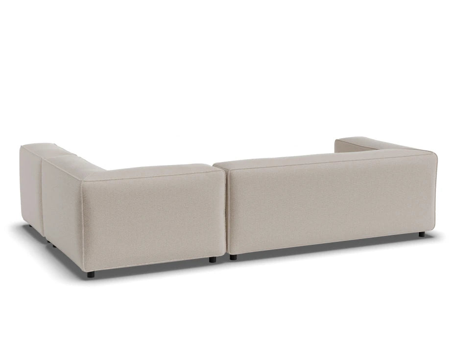 Nolia Modular Sofa - 3 Seater with Return - Beige