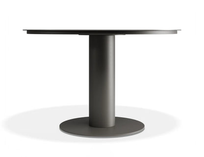 Loma Dining Table Charcoal 120cm - Outdoor - Basalt Ceramic Top