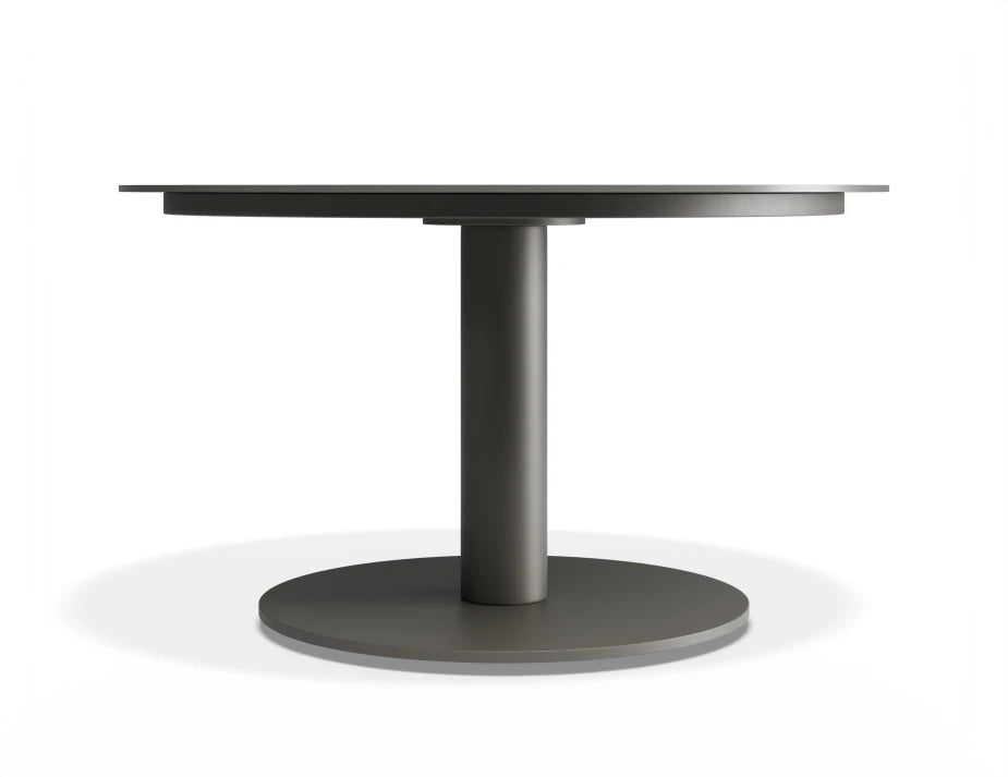 Loma Coffee Table Charcoal 70cm - Outdoor - Basalt Ceramic Top