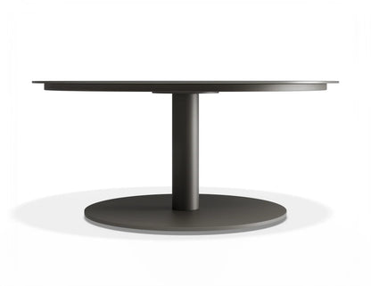 Loma Coffee Table Charcoal 90cm - Outdoor - Basalt Ceramic Top