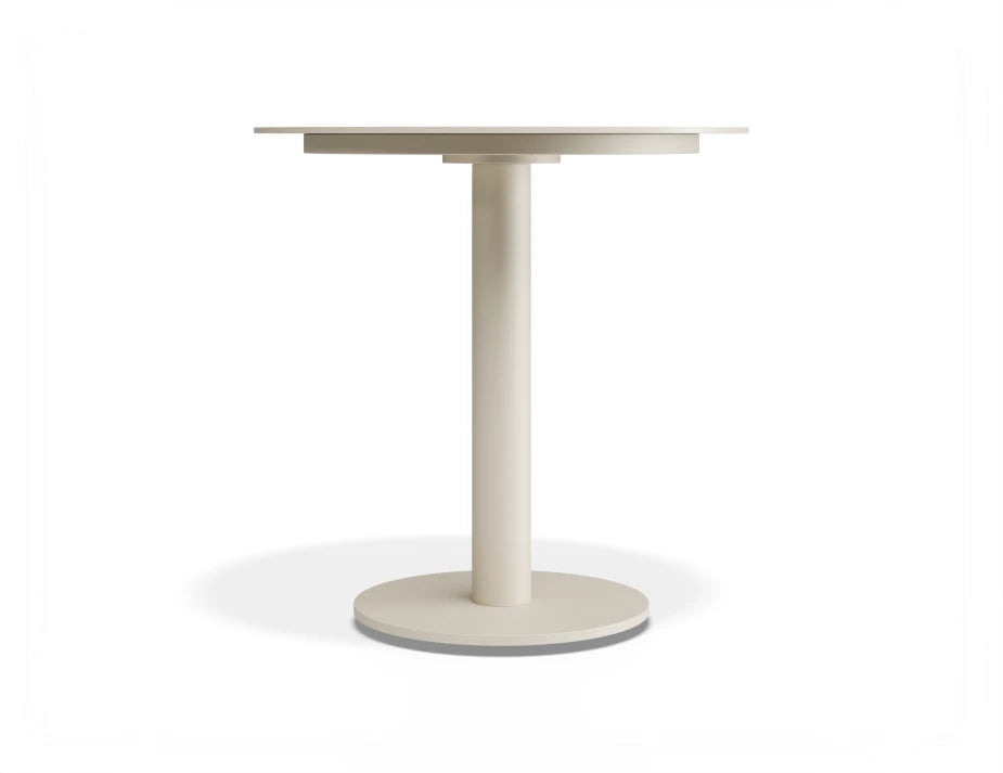 Loma Side Table Latte - Outdoor - Dune Ceramic Top