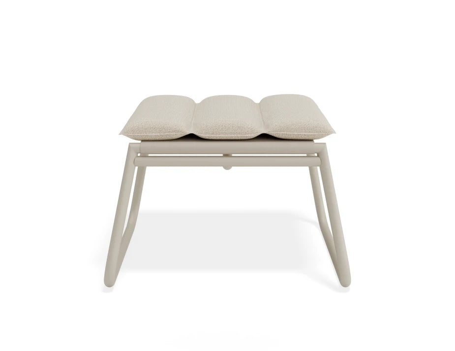 Paloma Footrest - Outdoor - Latte
