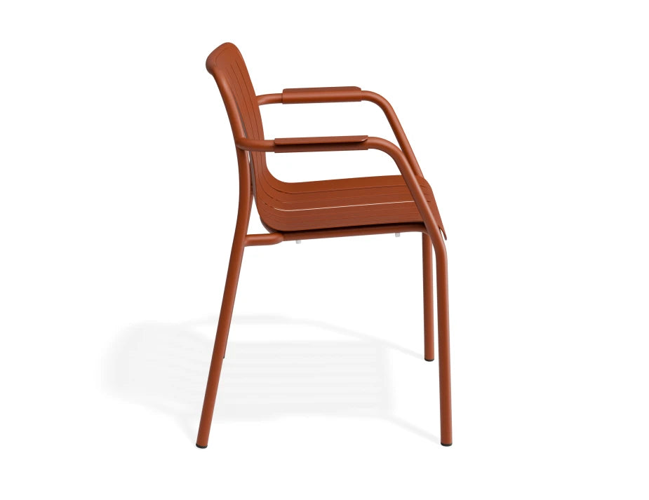 Roku Armchair - Outdoor - Papaya