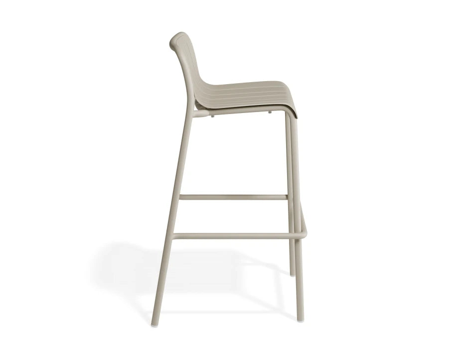 Roku Bar Stool - Outdoor - Latte