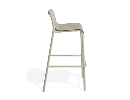 Roku Bar Stool - Outdoor - Latte