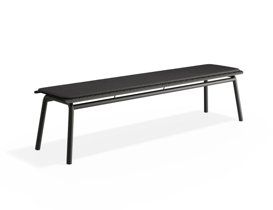 Roku Bench 190cm - Outdoor - Charcoal