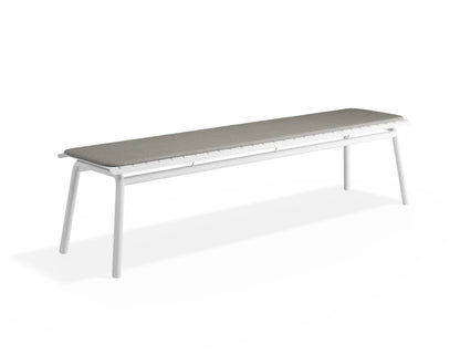 Roku Bench 190cm - Outdoor - White