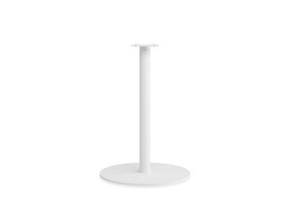 Roku Cafe Table Base & Pole 71cm - Outdoor - White