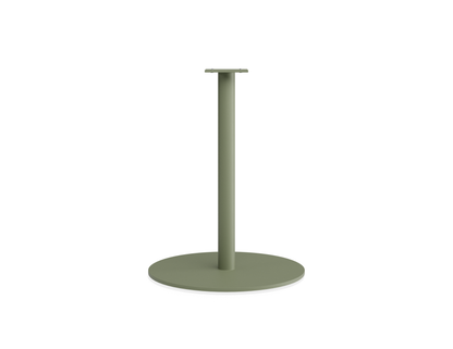Roku Cafe Table Base & Pole 71cm - Outdoor - Eucalyptus Green