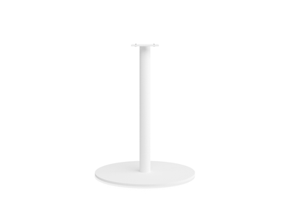 Roku Cafe Table Base & Pole 71cm - Outdoor - White