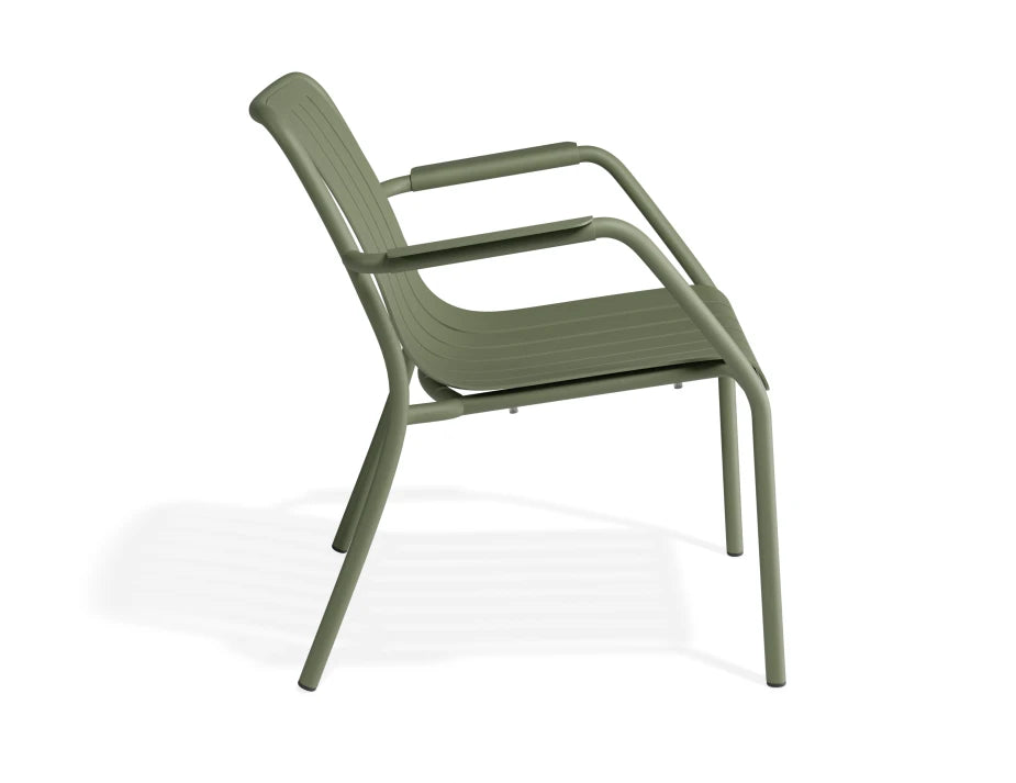 Roku Lounge Chair - Outdoor - Eucalyptus Green