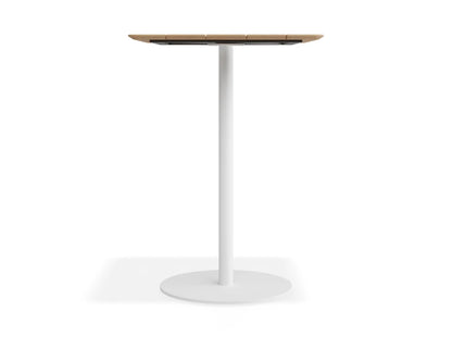 Roku High Bar Teak Table - Outdoor - White