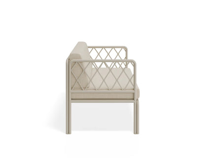 Seville 2 Seater Sofa - Latte - Outdoor