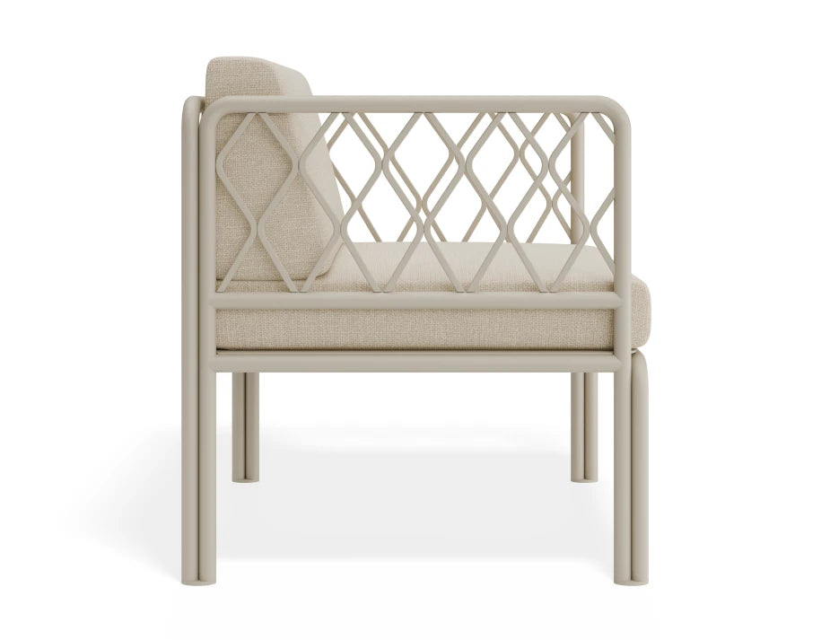 Seville Lounge Chair - Latte - Outdoor
