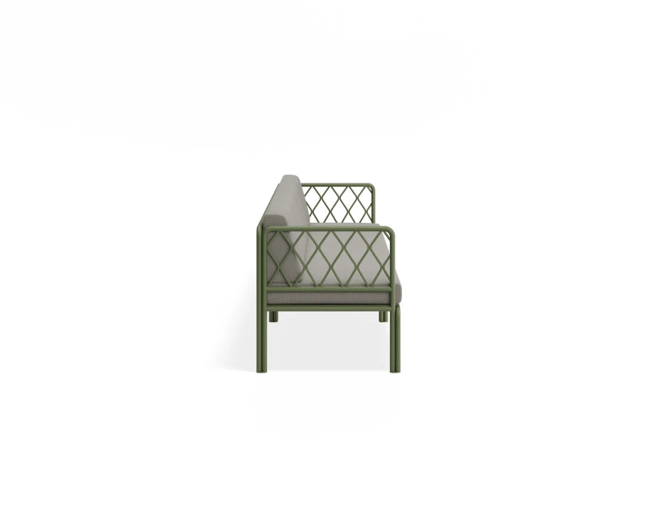 Seville 4 Seater Sofa - Green - Outdoor