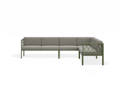 Seville Config D Corner Sofa - Eucalyptus Green - Outdoor