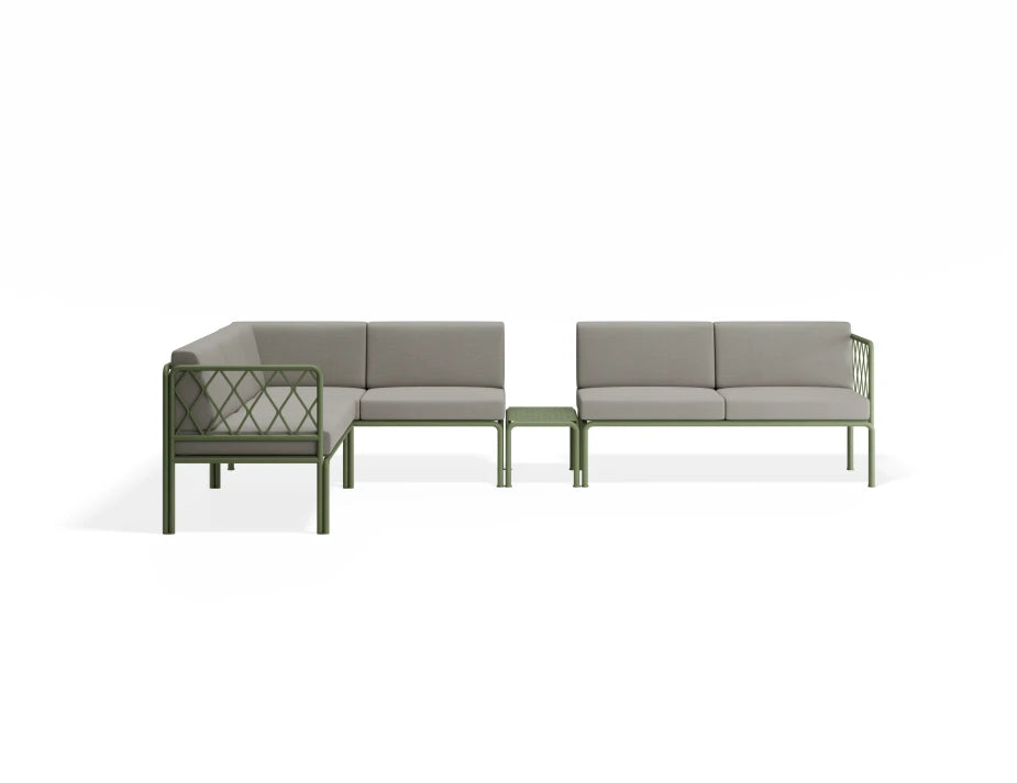 Seville Config I Corner Sofa - Eucalyptus Green - Outdoor