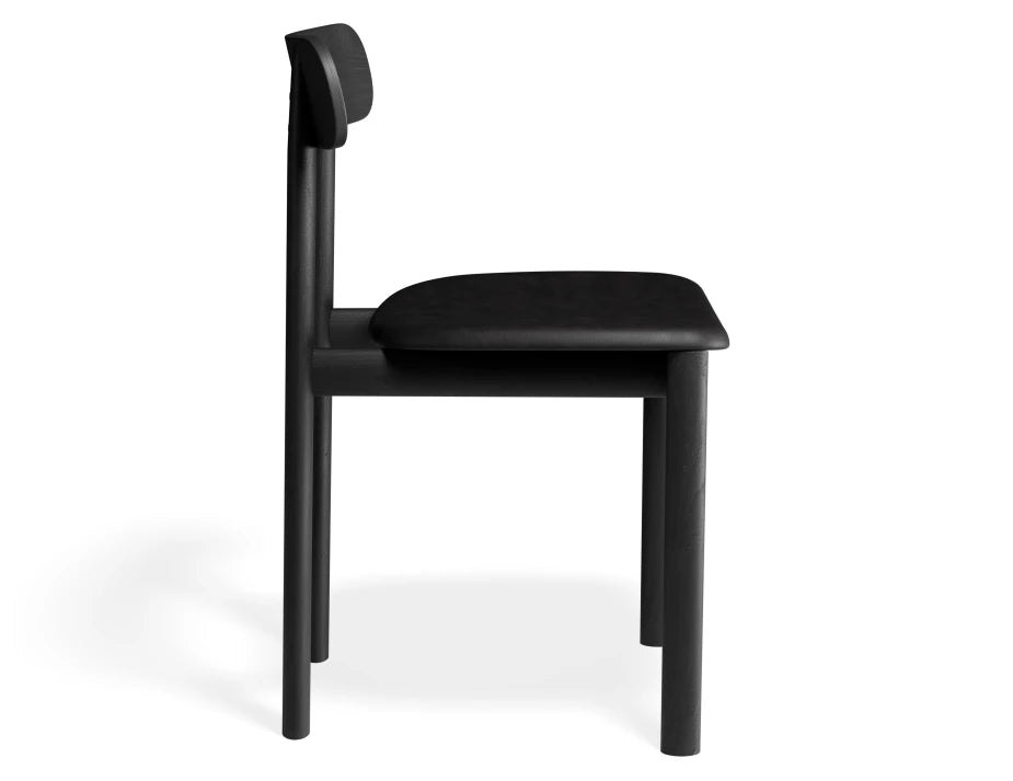 Zara Chair - Black - Upholstered