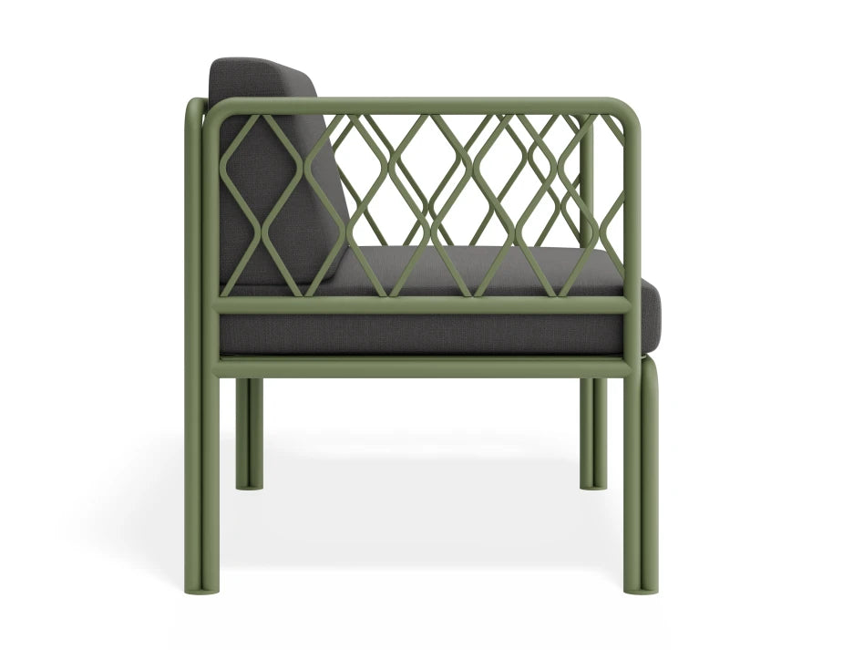 Seville Lounge Chair - Eucalyptus Green - Outdoor