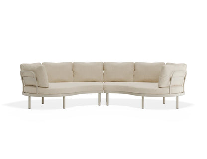 Aluna Sofa Return Ends - Latte - Outdoor