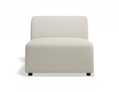 Atticus Modular Sofa Section - Armless - Ivory Cream