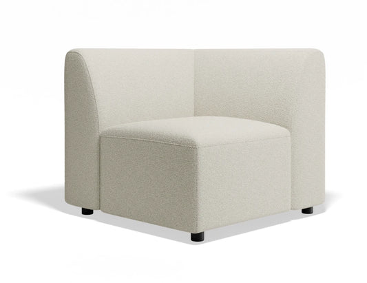 Atticus Modular Sofa Section - Corner - Ivory Cream